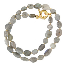 Ketting halfedelsteen...
