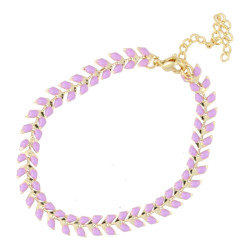 Armband metaal met resin...