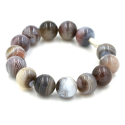 Armband facet 6mm (champagne)