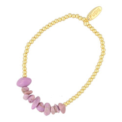 Armband halfedelsteen chips...