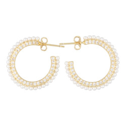 Oorbellen steker strass en...