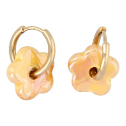 Oorbellen creolen 15mm met...