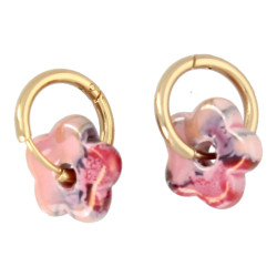 Oorbellen creolen 15mm met...