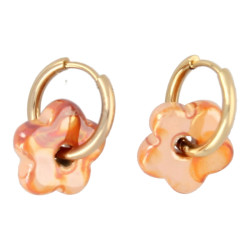 Oorbellen creolen 15mm met...