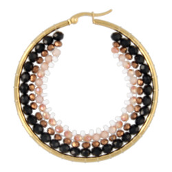 Oorbellen creolen xxl met...