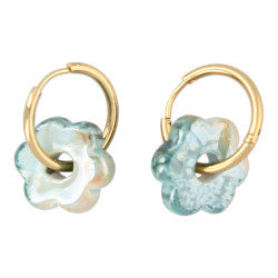 Oorbellen creolen 20mm met...