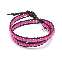 Armband facet 6mm (champagne)