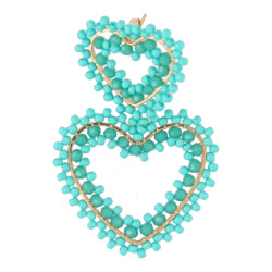 Oorbellen hartjes met...