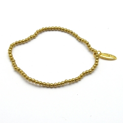 Armband facet 6mm (champagne)