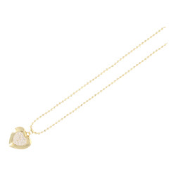Ketting ballchain met goud...