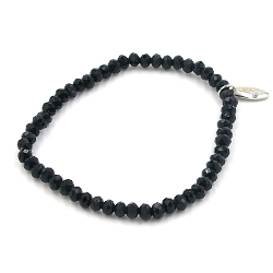 Armband facet 6mm (champagne)