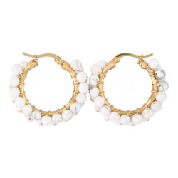 Oorbellen creolen met...