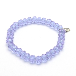 Armband facet 6mm (champagne)