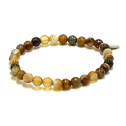 Armband facet 6mm (champagne)