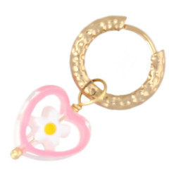 Oorbellen creolen goud met...