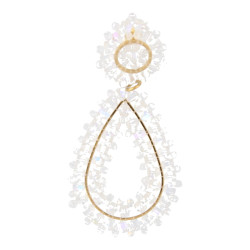 Oorbellen druppel dubbel...