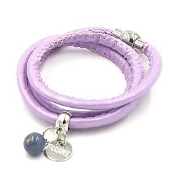 Armband facet 6mm (champagne)