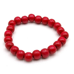 Armband facet 6mm (champagne)