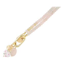 Ketting halfedelsteen mix...