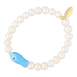 Armband zoetwaterparel en...