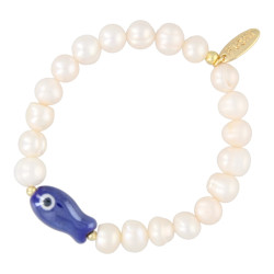 Armband zoetwaterparel en...