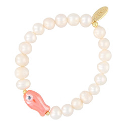 Armband zoetwaterparel en...
