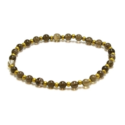 Armband facet 6mm (champagne)