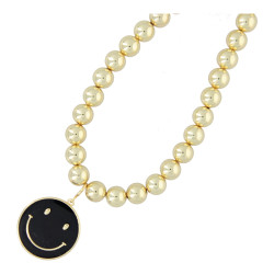 Ketting 10mm 14krt verguld...