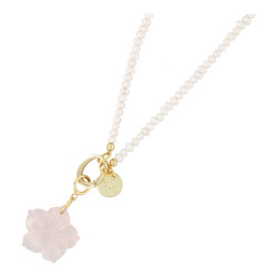 Ketting zoetwaterparel 4mm...