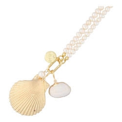 Ketting zoetwaterparel 4mm...