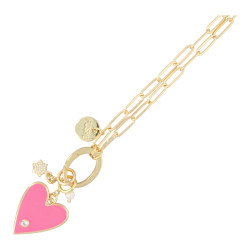 Ketting schakel metaal goud...
