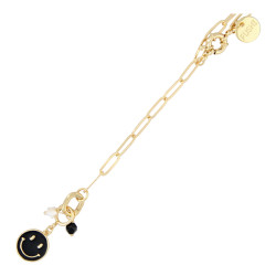 Ketting metaal schakel goud...