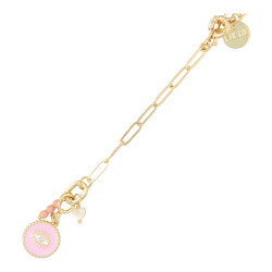 Ketting metaal schakel goud...
