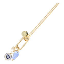 Ketting metaal schakel goud...