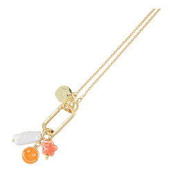 Ketting metaal schakel goud...