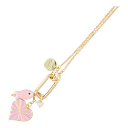 Ketting metaal schakel goud...