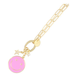Ketting schakel metaal goud...