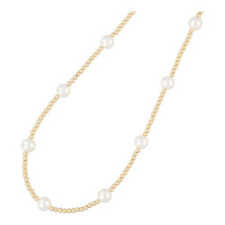 Ketting 3mm 14krt en ronde...