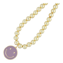 Ketting 10mm 14krt verguld...