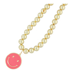 Ketting 10mm 14krt verguld...