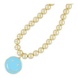 Ketting 10mm 14krt verguld...