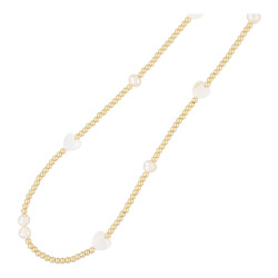 Ketting 3mm 14krt met...