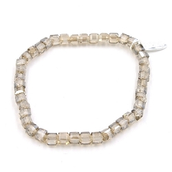 Armband facet 6mm (champagne)