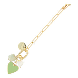 Ketting metaal schakel goud...