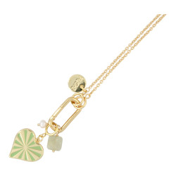 Ketting metaal schakel goud...