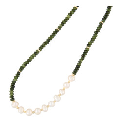 Ketting halfedelsteen mini...