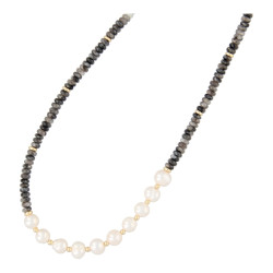 Ketting halfedelsteen mini...