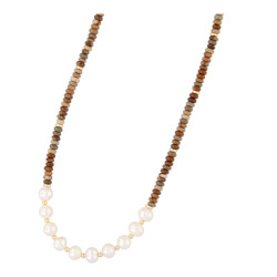 Ketting halfedelsteen mini...