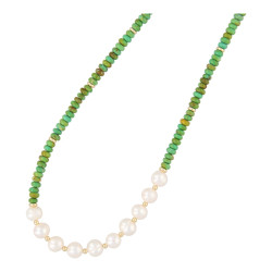Ketting halfedelsteen mini...