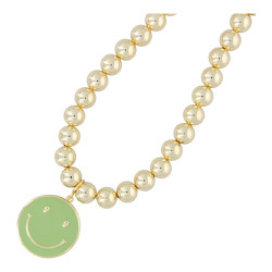 Ketting 10mm 14krt verguld...